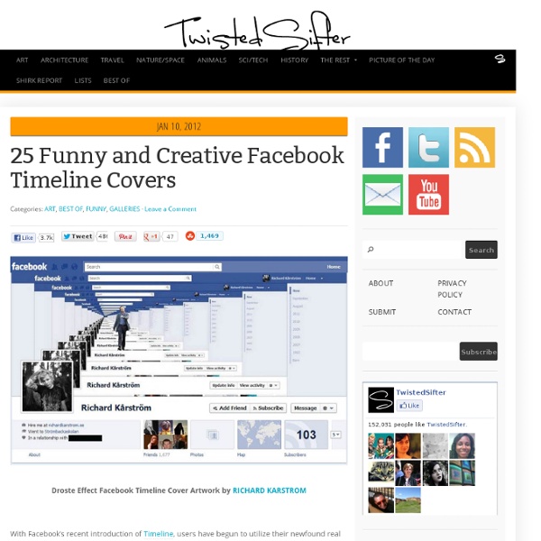 25 Funny and Creative Facebook Timeline Covers
