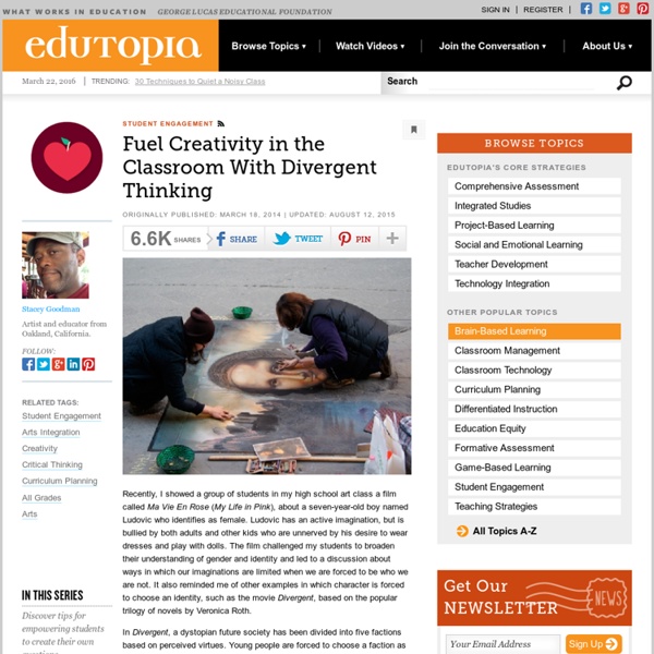 Fuel Creativity in the Classroom With Divergent Thinking