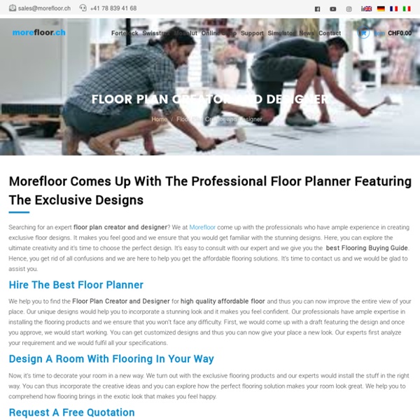 Floor Plan Creator and Designer, Floor Planner, Design a Room with Flooring