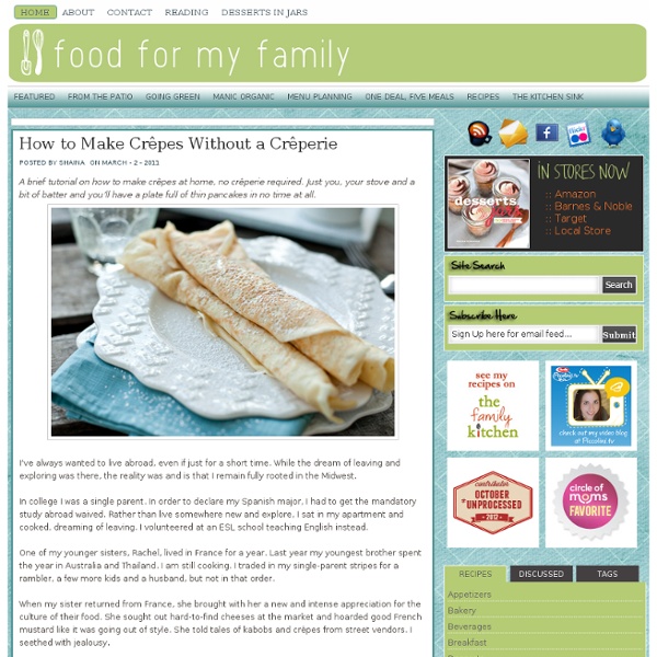 How to Make Crêpes Without a Crêperie