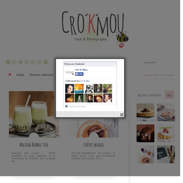 Cro'K'Mou - Blog culinaire - Food & Photography