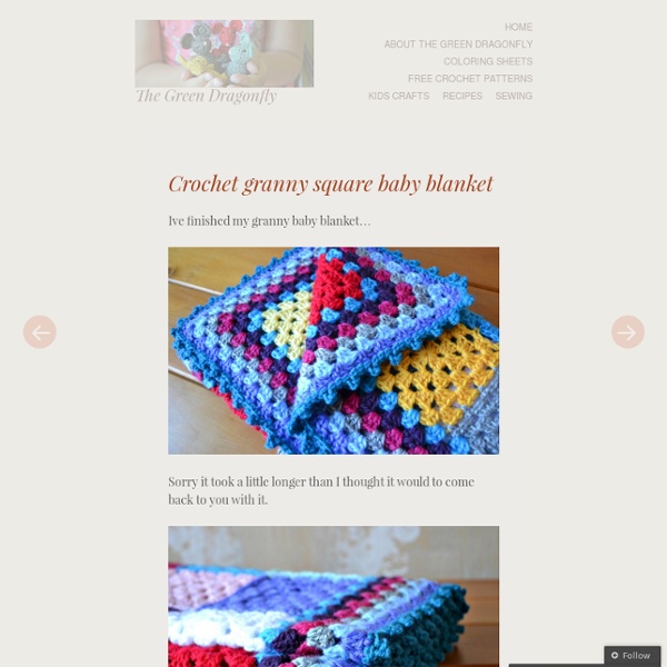 Granny Square Pattern/Join-as-you-go Method