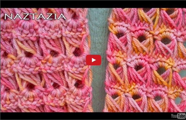 Learn How to Crochet - Broomstick Lace Scarf Stitch (Peacock Stitch, Peruvian Stitch, Jiffy Lace)