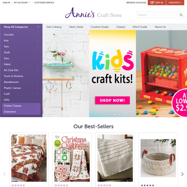 Annie's - Crochet, Knitting, Quilting, Sewing & More