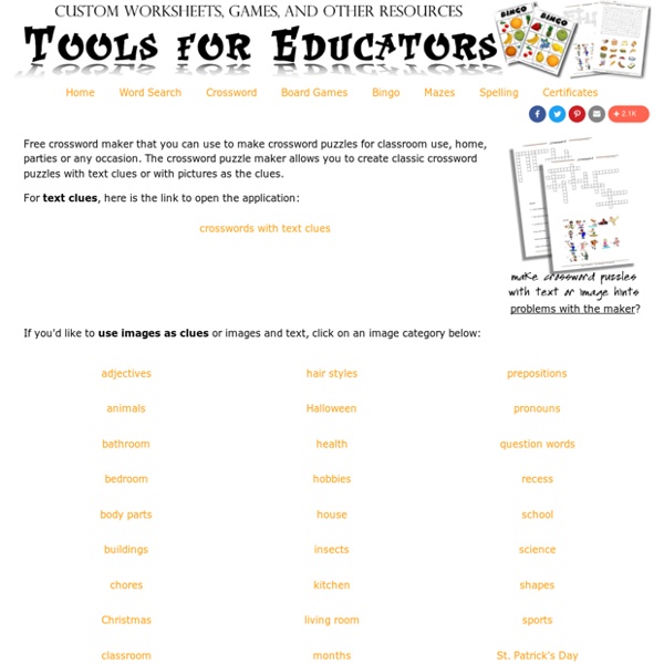 Printable crosswords with images or text hints, crossword puzzles to