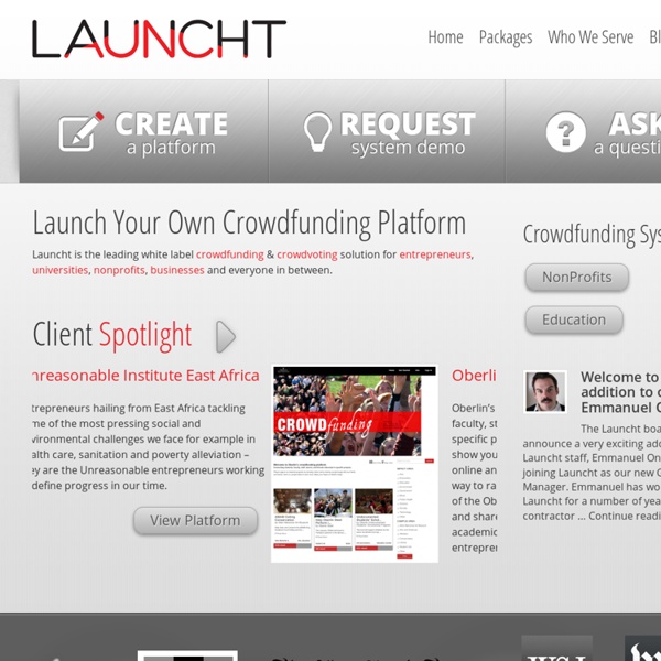White Label Crowdfunding Platform