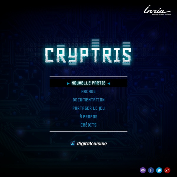 Cryptris - Un jeu sur la cryptographie asymétrique