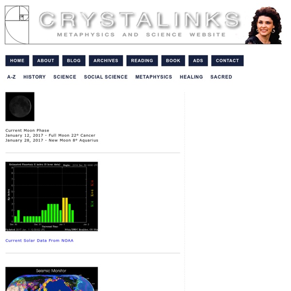 Crystalinks homepage