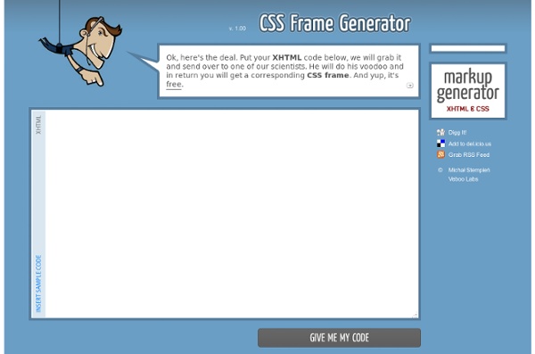 CSS Frame Generator