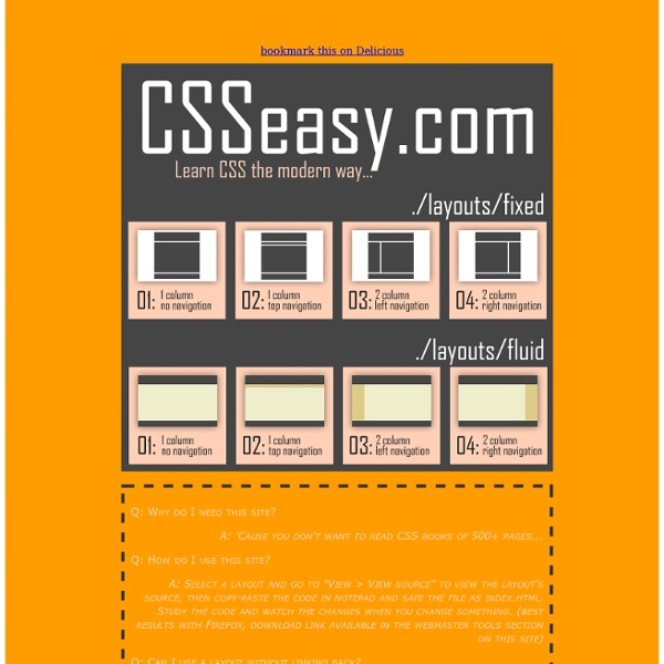 CSSeasy.com - Learn CSS the modern way