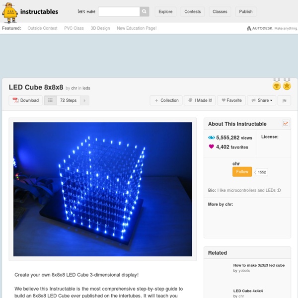 Led Cube 8x8x8