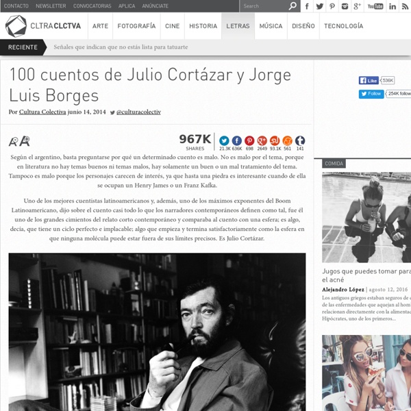100 cuentos de Julio Cortázar y Jorge Luis Borges