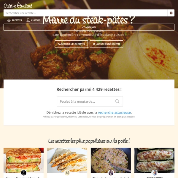 Cuisine Etudiant