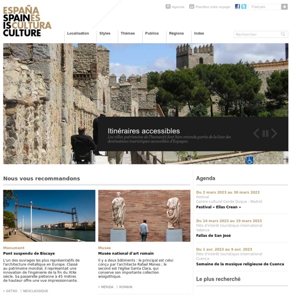 Site officiel de la culture en Espagne