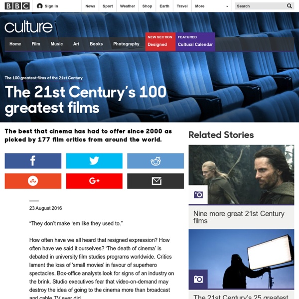 Culture - The 21st Century’s 100 greatest films