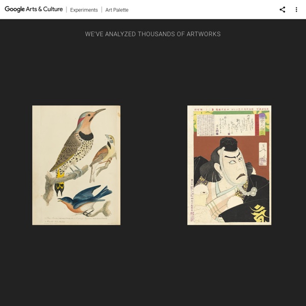 Google Art & Culture Experiment - Art Palette