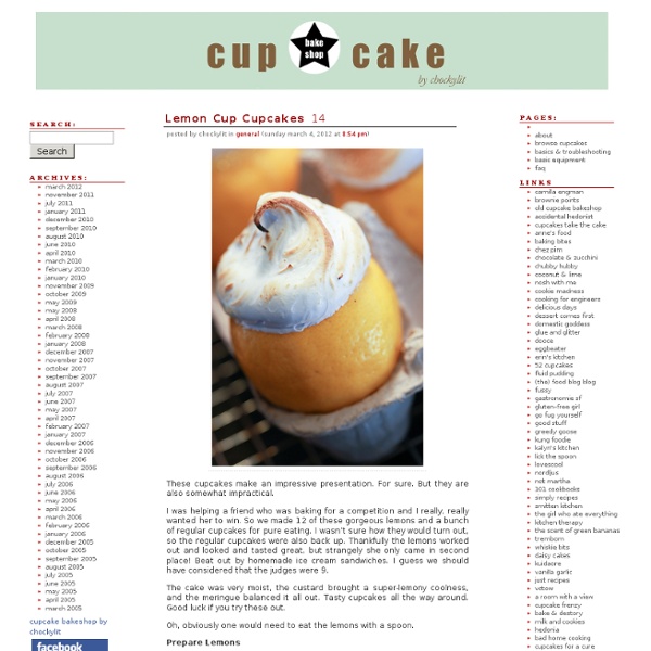 Cupcake Bakeshop by Chockylit