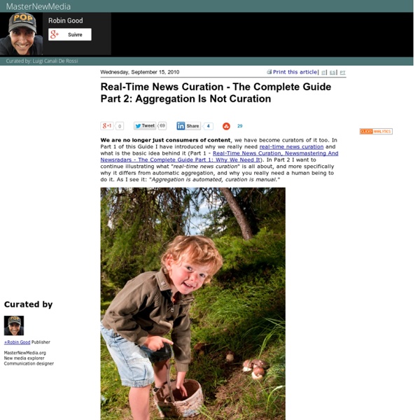 Real-Time News Curation - The Complete Guide Part 2: Aggregation Is Not Curation