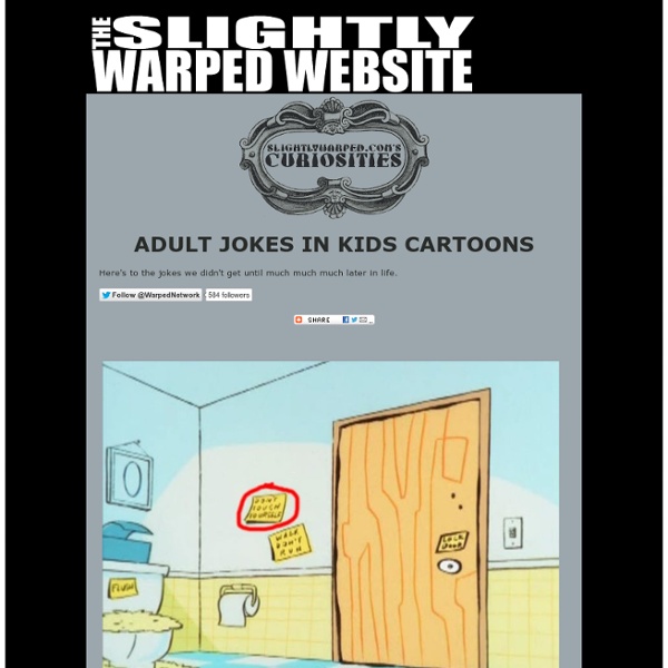 Adult Jokes in Kids Cartoons
