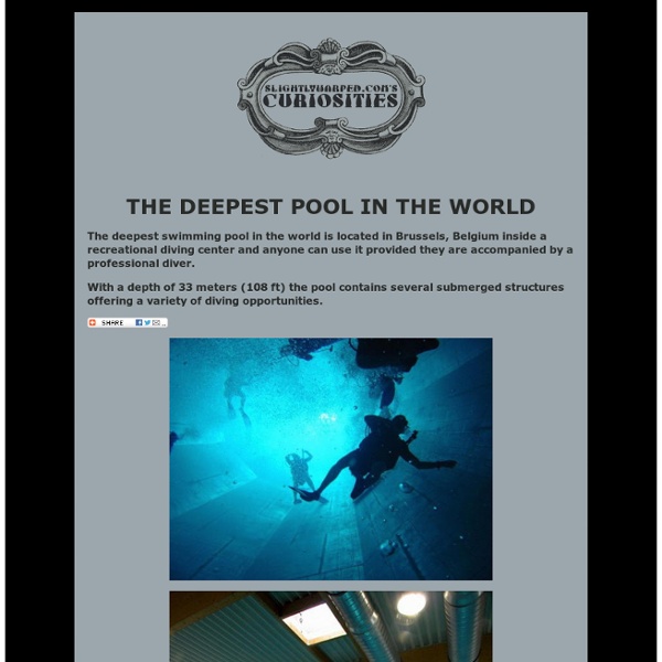 The Deepest Pool in the World