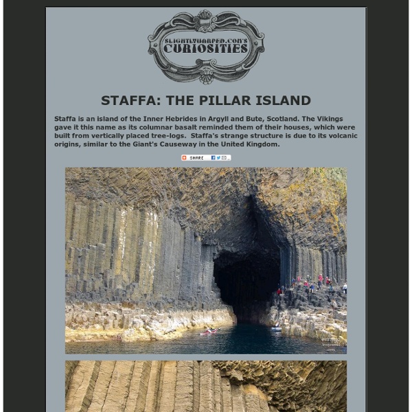 Staffa: The Pillar Island