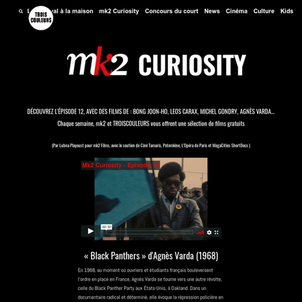 CURIOSITY by mk2 - TROISCOULEURS