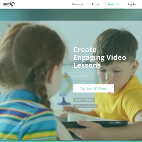 Make'em Curious With Your Video Lessons — Metta.io