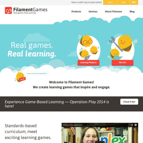 Filament - Game Based Curriculum & Custom Development