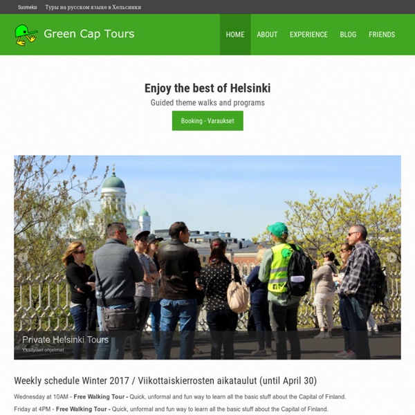 Helsinki Guided Tours-Greencaptours