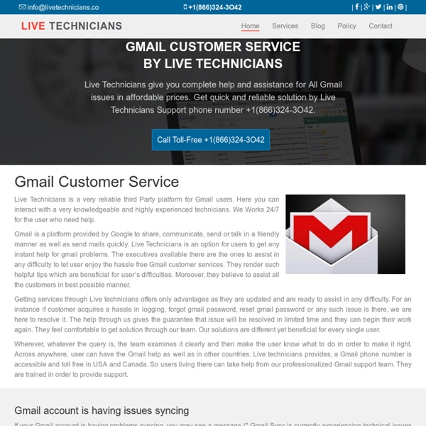 Gmail Customer Service (866)324-3O42 Technical Support &amp; Care Number
