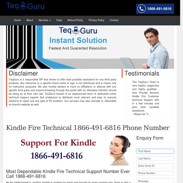 Amazon Kindle Support 1-877-677-6623 Customer Care Helpline Number