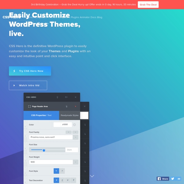 Customize WordPress Themes Live