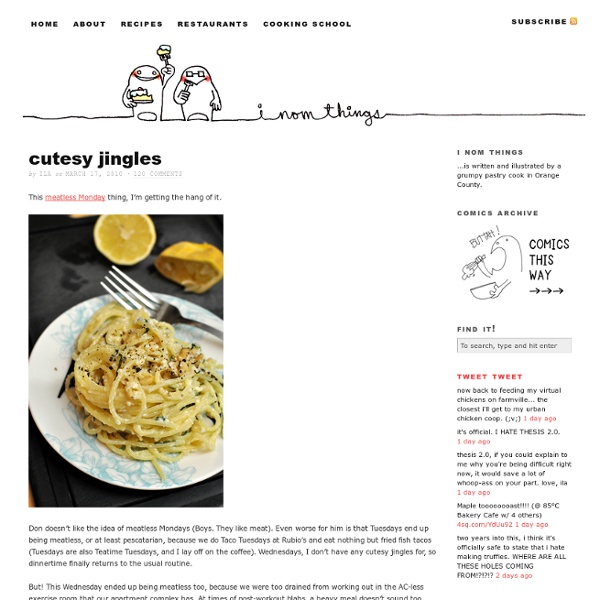 Lemon Garlic Spaghetti