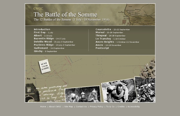 The Battle of the Somme