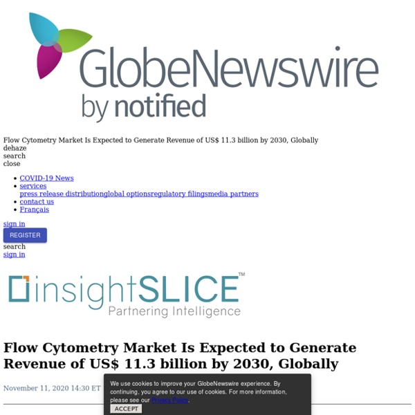 Flow Cytometry Market Is Expected to Generate Revenue of