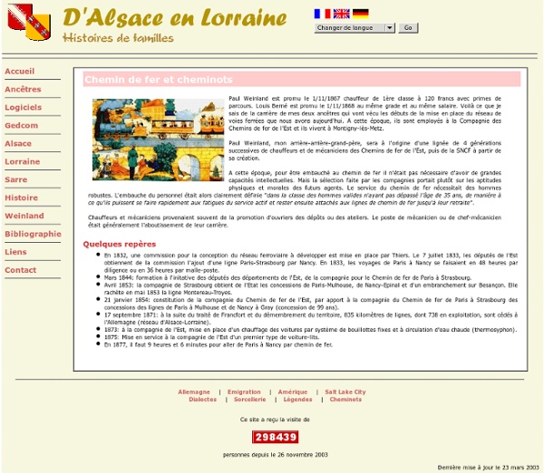 D'Alsace en Lorraine
