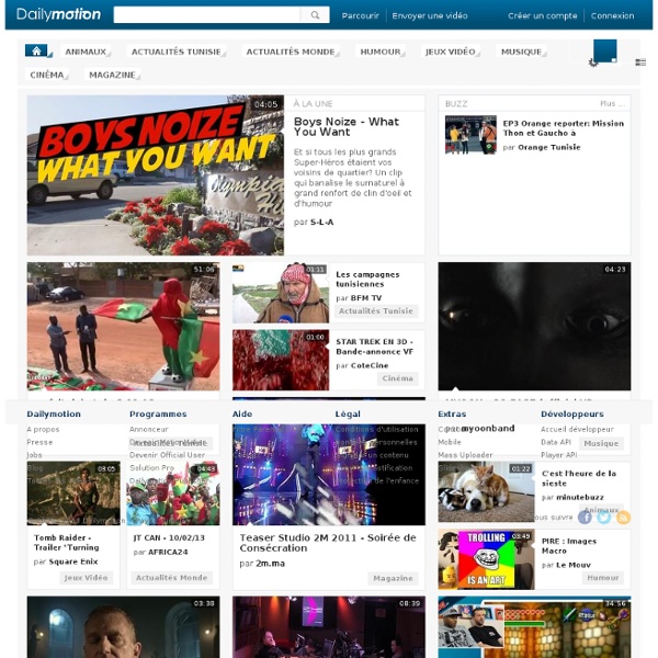 Dailymotion - Watch, publish, share videos