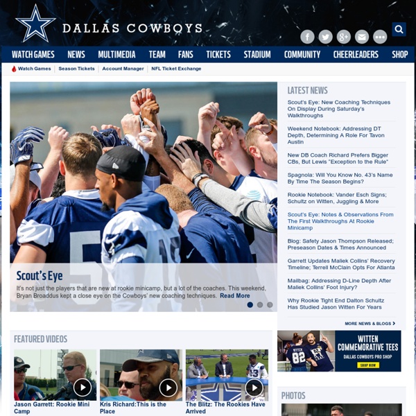 DallasCowboys.com - Official Site of the Dallas Cowboys