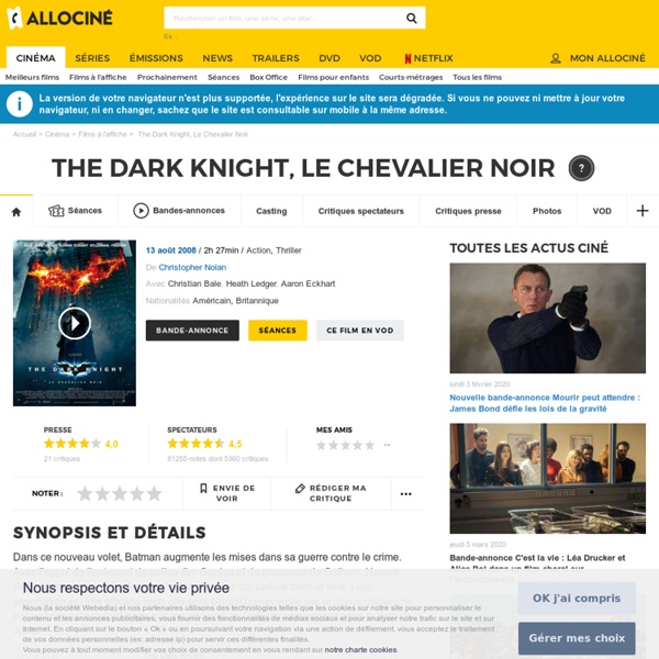 The Dark Knight, Le Chevalier Noir - film 2008