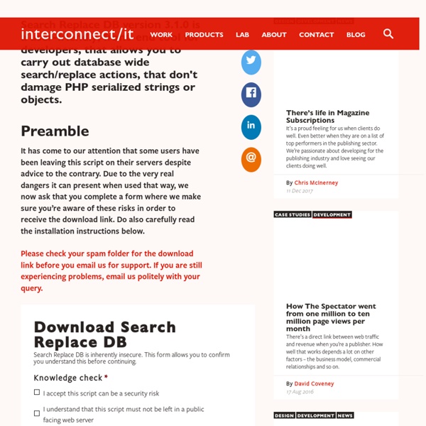 Interconnect IT - WordPress Consultants, Web Development and Web Design