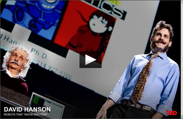 David Hanson: Robots that "show emotion"