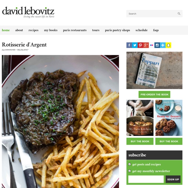 The best new recipes from David Lebovitz
