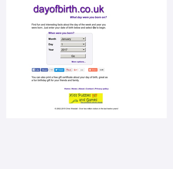 Dayofbirth.co.uk