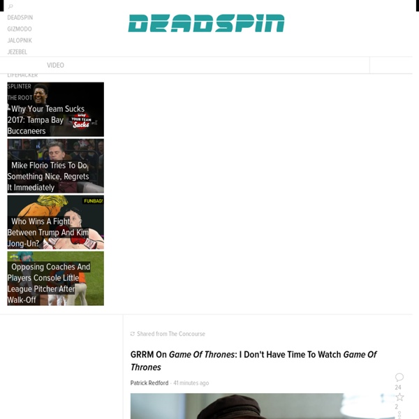 Deadspin, Sports News without Access, Favor, or Discretion