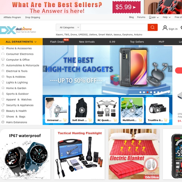 DealeXtreme - Cool Gadgets at the Right Price - DX Free Shipping Worldwide