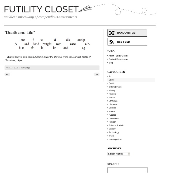 Futility Closet