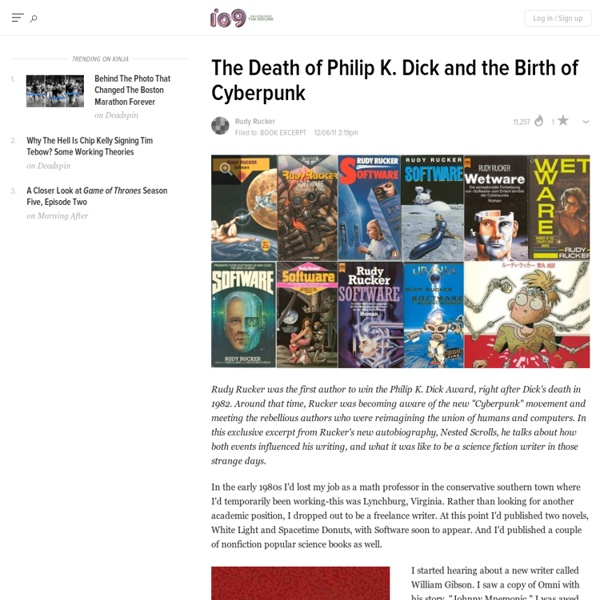 The Death of Philip K. Dick and the Birth of Cyberpunk