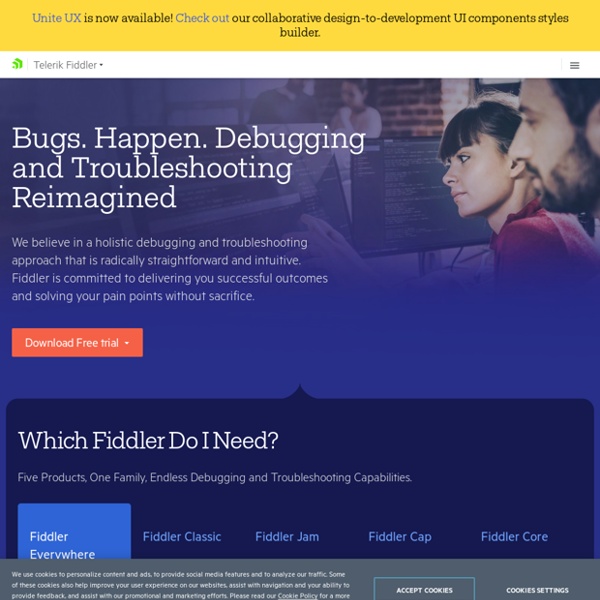 Fiddler - Free Web Debugging Proxy - Telerik