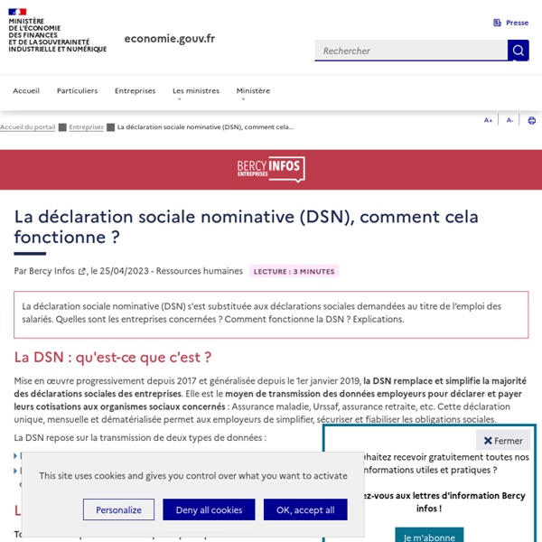 La déclaration sociale nominative (DSN), comment cela fonctionne ?