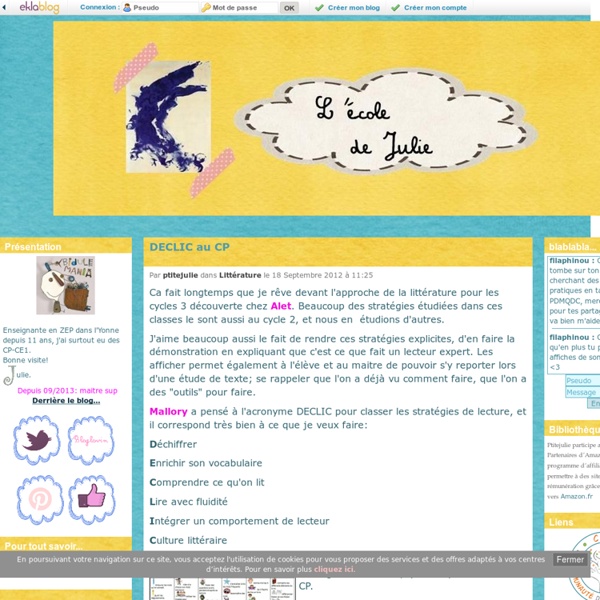 DECLIC au CP